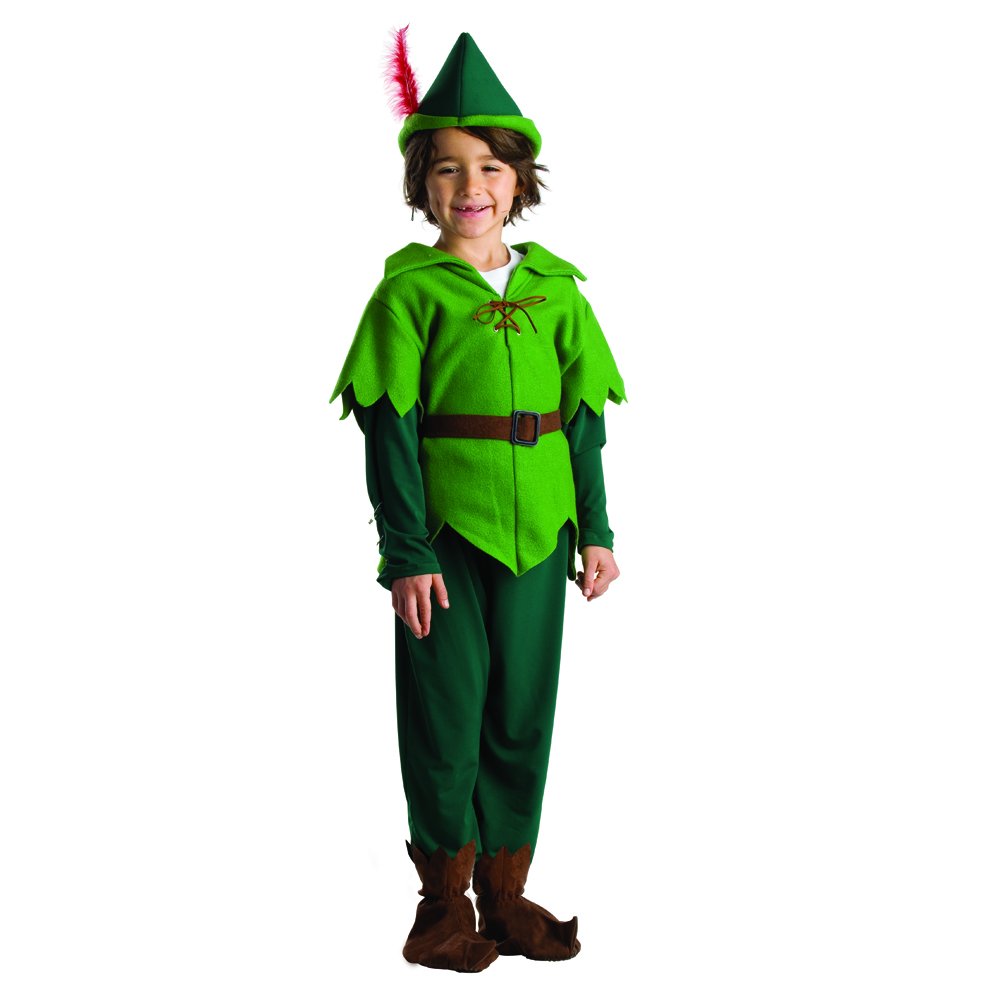 Dress Up America Peter Pan Costume For Kids - Fairy Tale Dress Up For Children
