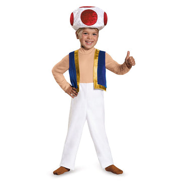 Toad Toddler Costume, Small (2T)