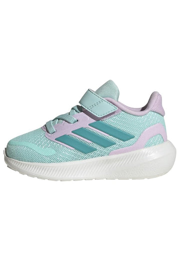 adidas Unisex-Baby Run Falcon 5, Halo Mint/Mint Ton/Ice Lavender, 4