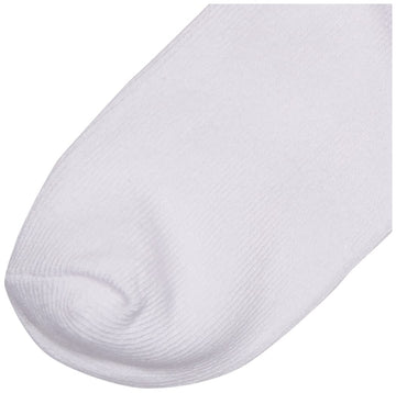 Jefferies Socks Big Girls Eyelet Lace/Turn Cuff/Fancy Lace Girls Socks 3 Pack, White, X-Small