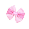 LDDCX Red Valentine Grosgrain Ribbon Hair Bow Clips Bowknot Hair Barrettes. (Pink)