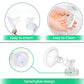 Pumpmom 24Mm Flange Pump Parts For Spectra S2 Spectra S1 Spectra 9 Plus Breast Pumps, Backflow Protector Tubing Duckbill Valves,