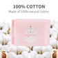 Cottoncare Baby Dry Wipe,100% Cotton,Dry Wipe Cotton Tissues,Baby Sensitive Skin,Taking Care Of Baby Skin,7.9 X 4.7 In 6-Pack (6
