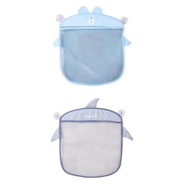 Merishopp 2X Baby Bath Time Tidy Storage Hanging Bag Mesh Bathroom Organiser Net| Baby Bath Set | Newborn Bath Toy
