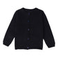Baby Boys Girls Button-Down Cardigan Toddler Cotton Knit Sweater Black 120