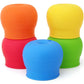 Maxin Silicone Sippy Lids Pack Of 5, Silicone Spout Makes Cup Into Spill-Proof Sippy Cup For Babies And Toddlers