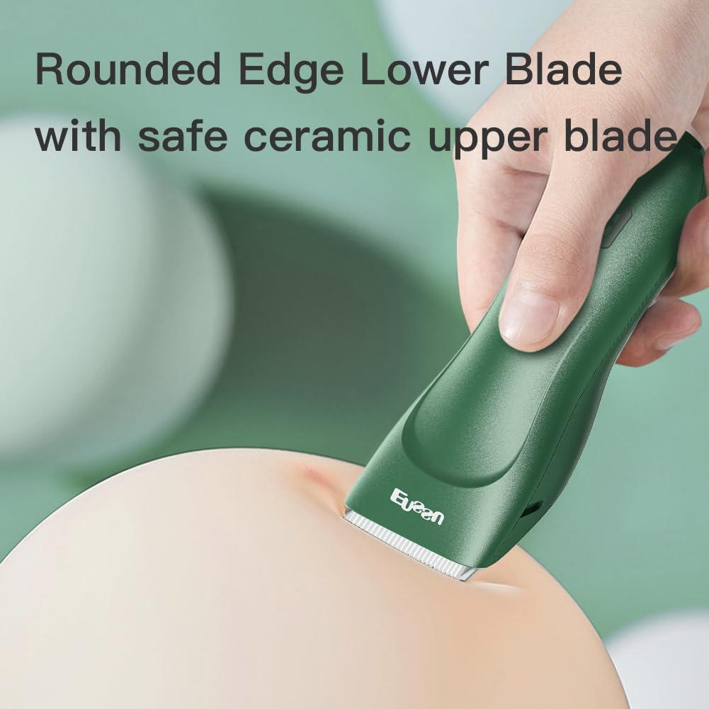 Baby Hair Clippers For Beginners - 13 Pieces Professional Baby Hair Cutting Kit, Silent Hair Clippers Autism With Ipx7 Waterproo