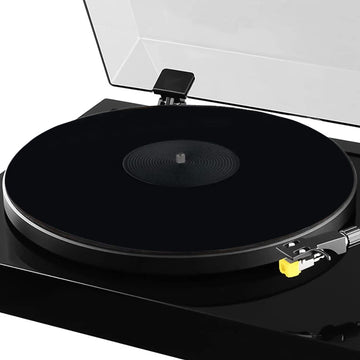 Axiom - Turntable Acrylic Slipmat For Vinyl Lp Record Players - 27Mm Thick For Better Sound Support On Record Player - Provides