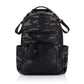 Itzy Ritzy Chelsea + Cole Diaper Bag Backpack - Large Capacity Boss Backpack Diaper Bag; Includes Changing Pad, Stroller Clips a