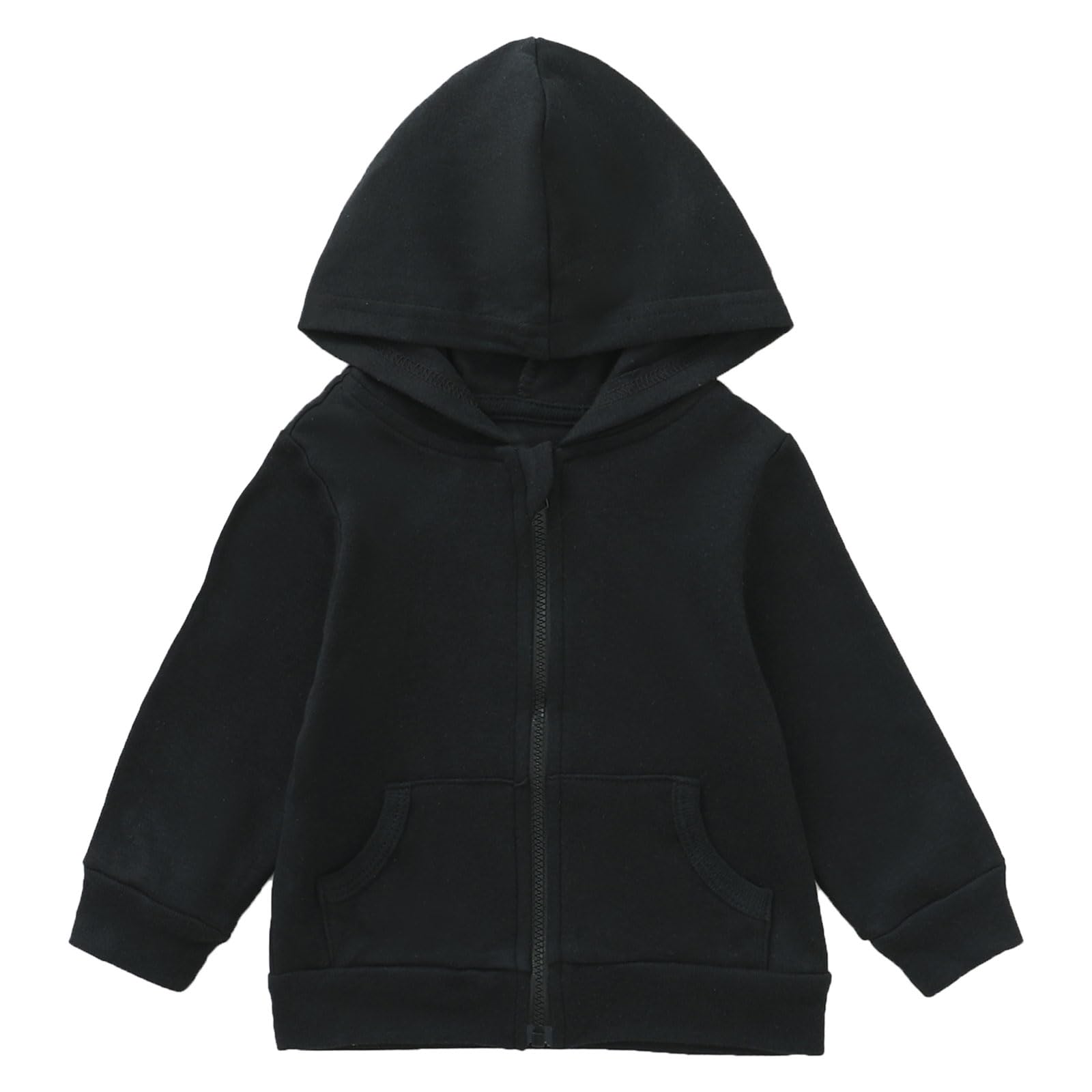 Romperinbox Unisex Solid Baby Sweatshirts Hoodies, Lightweight Full Zi – Cutebab WBBAPB07ZGGDZC6