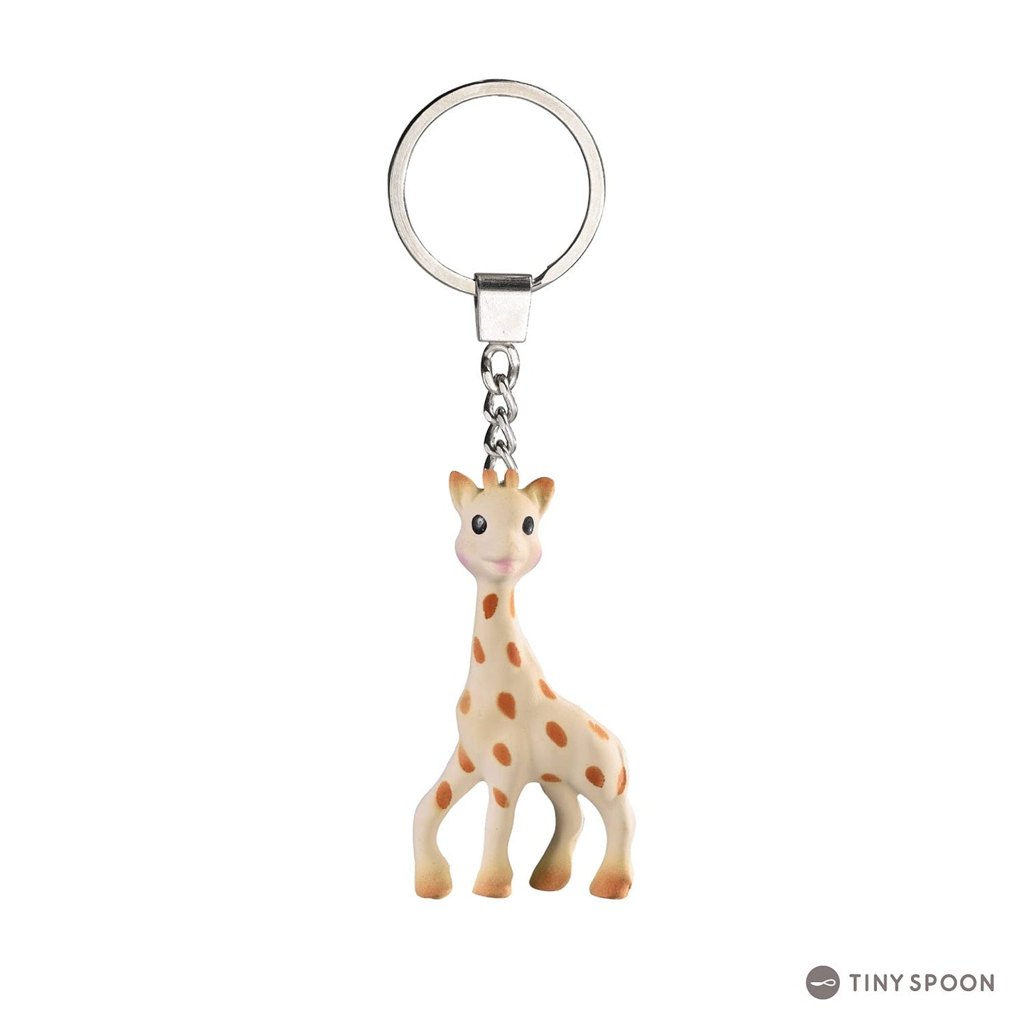 Sophie la girafe | Giraffe Conservation Foundation Set | Includes a Mini Keychain | Natural Rubber | Designed for Teething Babie