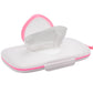 Healeved Baby Wipes Dispenser: On- The- Go Wipes Dispenser Travel Wipes Case Baby Wipe Holder Outdoor Stroller Wet Wipes Box Por