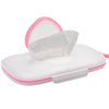 Healeved Baby Wipes Dispenser: On- The- Go Wipes Dispenser Travel Wipes Case Baby Wipe Holder Outdoor Stroller Wet Wipes Box Por