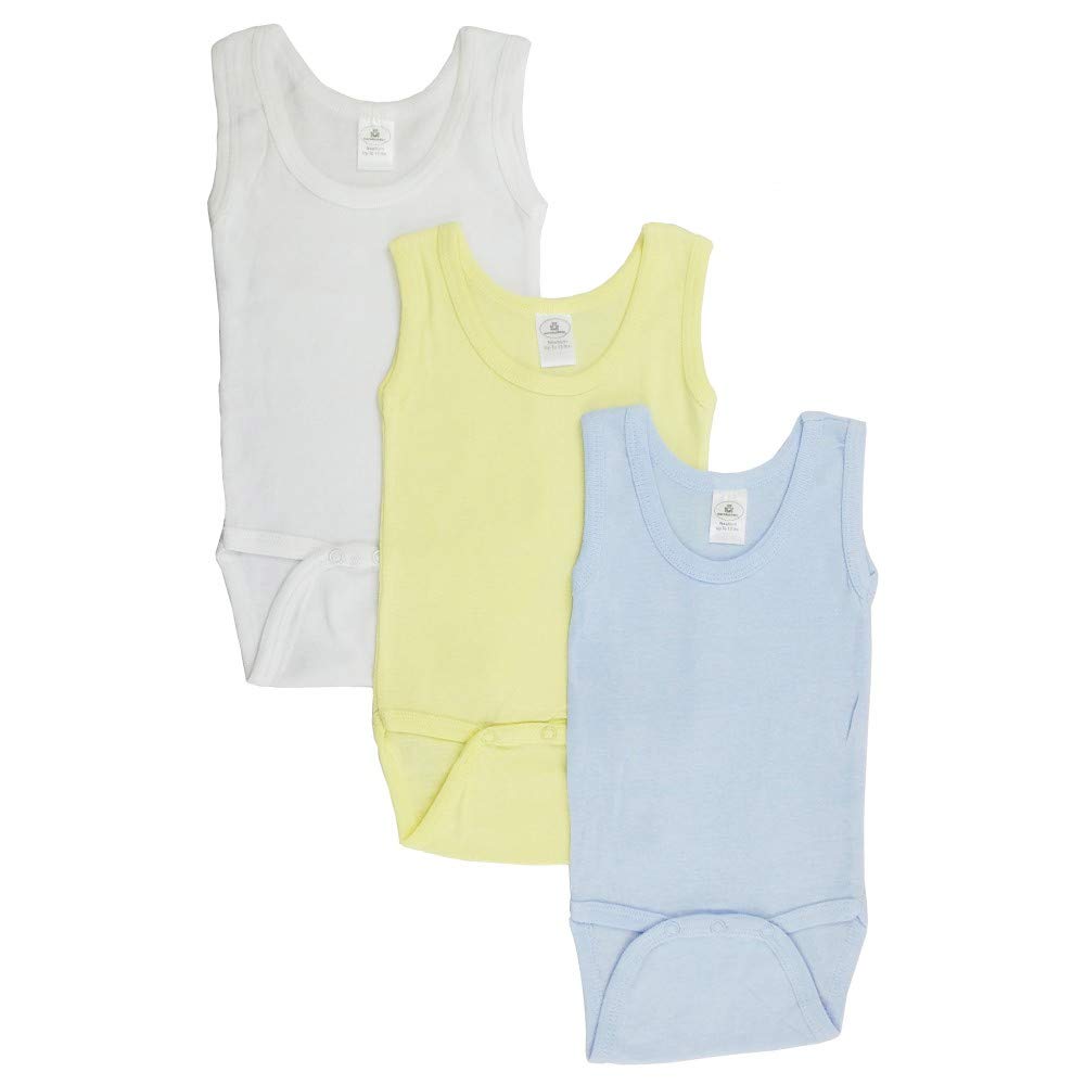 Boys Tank Top Onezies (Pack Of 3)