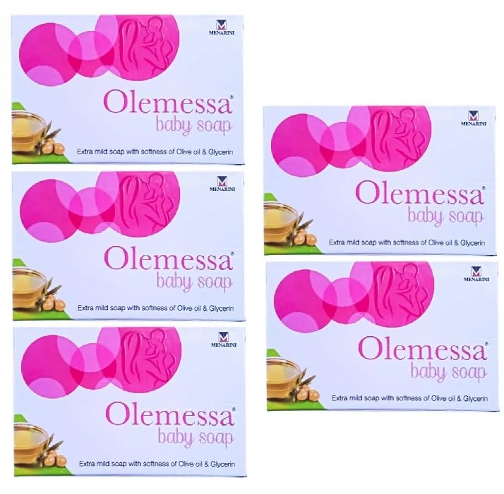 Olemessa Baby Soap  75 Gm, Pack Of 5