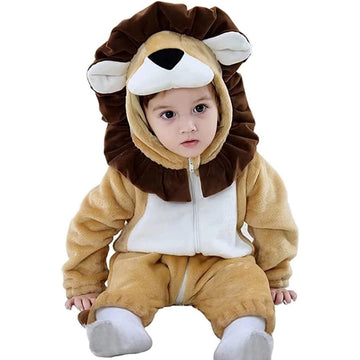 Qiaoniuniu Halloween Baby Lion Costumes Toddler Outfit Infants Cosplay Romper 12-18 Months