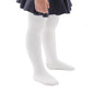 Marchare Baby Girls Tights Thick Solid Cable Knit Leggings Winter Warm Stockings For Toddler Girls 2-4T White 1 Pack