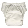Hybrid Cloth Diaper - Reusable Training Pants, Swim Diaper, Special Needs Briefs, Fits From Baby Up To 10 Years (Size 3, White)