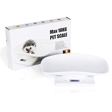 Digital Pet Scale Multi-Function Food Weight Scale, Smart Small Baby Pet Dog Cat Scale 22 Pound (lbs) Capacity, Accurate Digital