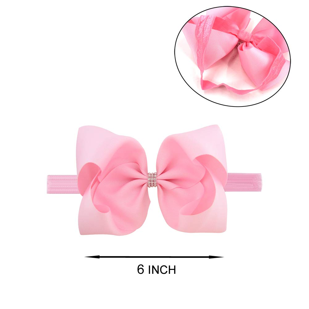 Bgfks 5 Layered Toddlers Tulle Tutu Skirt For Girls With Headband For Baby Girl 0 To 36 Months (Pink, M,6-24 Months)