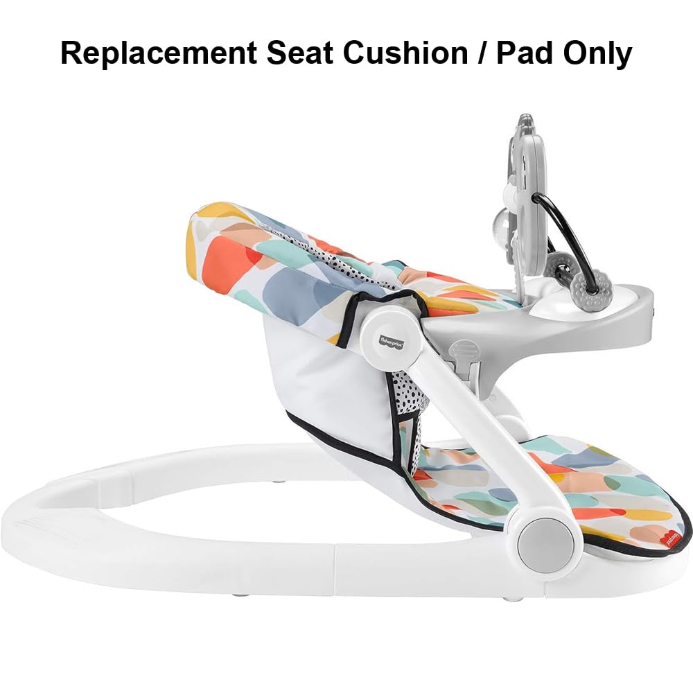 Replacement Part For Fisher-Price Deluxe Sit-Me-Up Floor Seat - Gkh29 - Replacement Seat Cushion - Pad