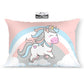 Brizberry Kids Pillow Cushion With Super Soft Fabric | Animal & Cartoon Prints | 12X18 Inches (Design 19)