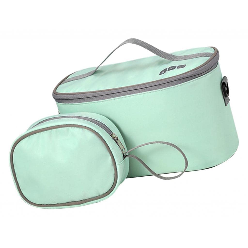 ILSMYSUTRA Portable Stroller Diaper Organizer Caddy Handbag for Bottle Umbrella Phone Green