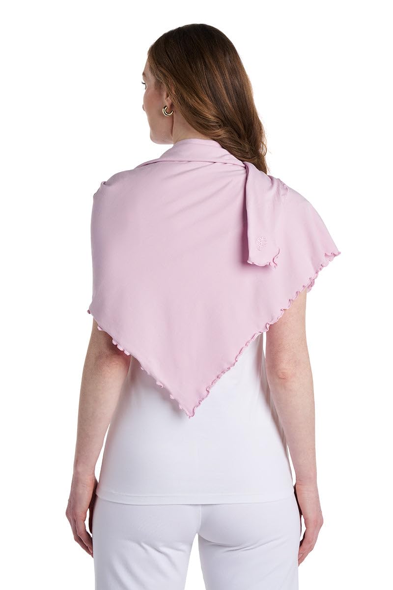 Coolibar Women's Sun Blanket - UPF 50+ Sun Protection - Savannah in Powder Pink