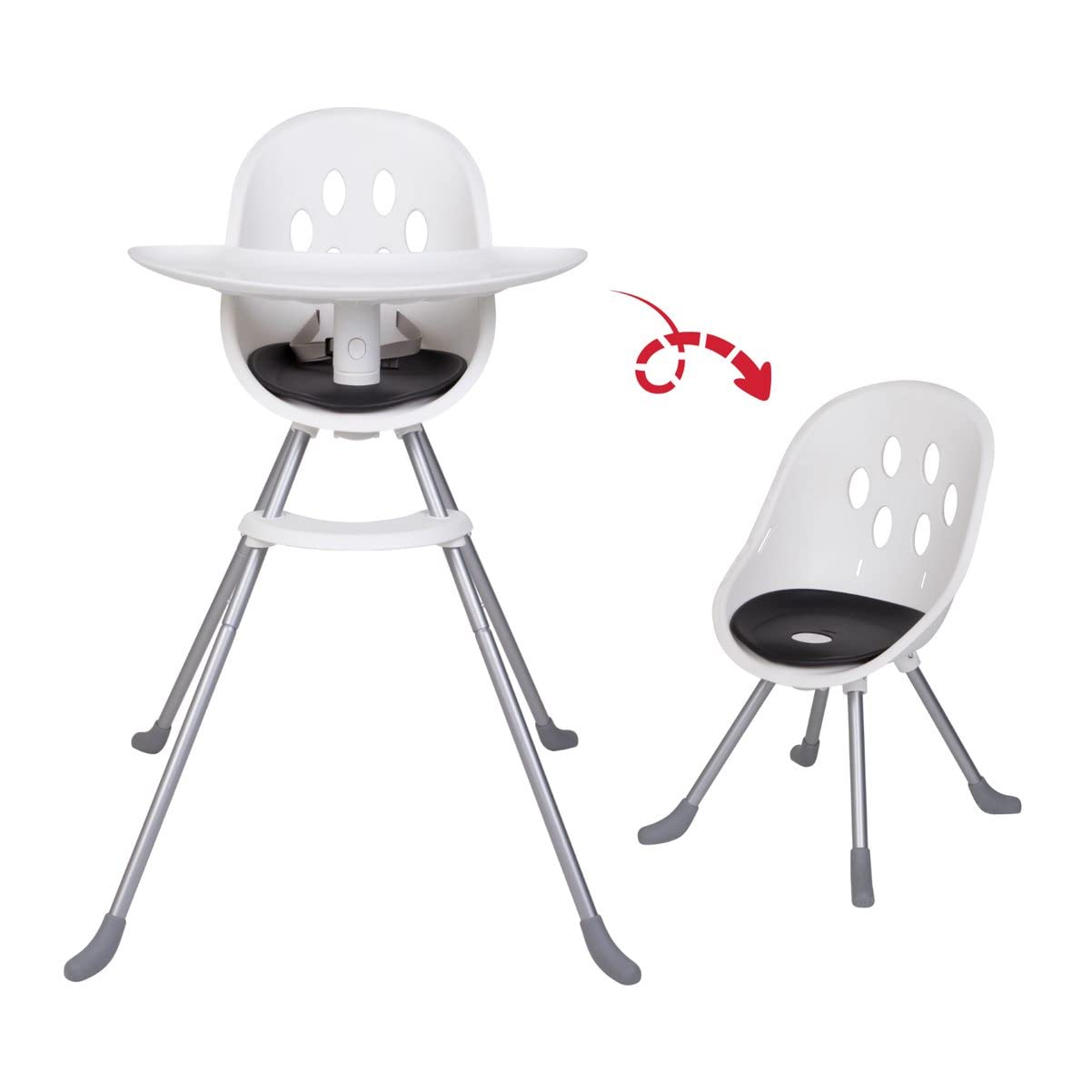 phil&teds Phil & Teds Poppy V2 2020+ Highchair, Metal