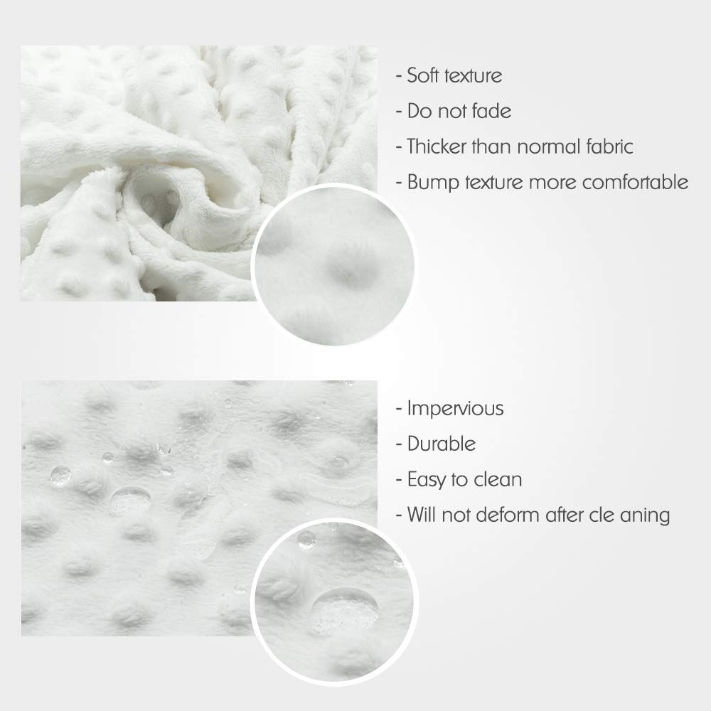 Baby Changing Pad Cover, Super Soft Plush Dot Diaper Changing Table Covers for Baby Girls and Boys, Ultra Comfortable, Diaper Ch