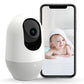 Nooie Baby Monitor, Wifi Pet Camera Indoor, 360-Degree Ip Camera, 1080P Home Security Camera, Motion Tracking, Super Ir Night Vi