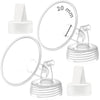 Maymom 20 mm Flange and Duckbill Valve Compatible with Spectra S1 Spectra S2 Spectra 9 Plus Not Original Spectra Pump Parts Repl