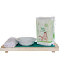 Baby Organic Large Dry Pads 100% Cotton Squares For Baby Care Diapering (60 Count)