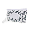 Itzy Ritzy Travel Wipes Case - Reusable Wipe Pouch - Take & Travel Pouch Holds Up To 30 Wet Wipes, Includes Silicone Wristlet St