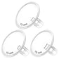 Maymom MyFit Flanges Crater Goldie Pack 13 14 15 mm Compatible with Medela Breast Pumps and Maymom Wide Base and Narrow Base Con