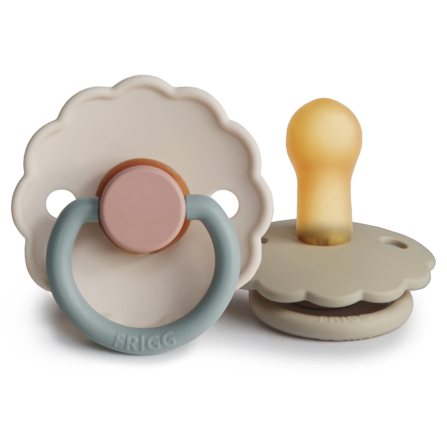 Frigg Daisy Natural Rubber Baby Pacifier | Made In Denmark | Bpa-Free ...