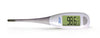 Adc Fast Read Digital Thermometer, Flexible Tip And Large Quick Read Lcd Display With Color-Coded Backlighting , White - 418N
