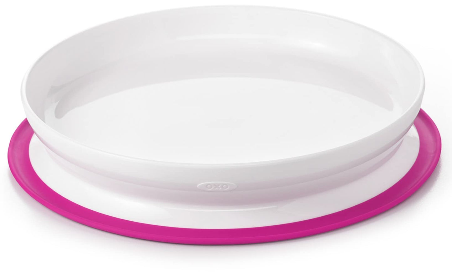 Oxo Tot Stick & Stay Suction Plate, Pink