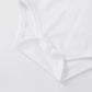 Pureborn Baby Girls Bodysuit Cotton Peter-Pan Collar Short Sleeve One-Piece White 6-9 Months