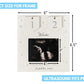 Sonogram Picture Frame | Countdown Weeks | Keepsake Baby Ultrasound Frame | Great Gift For Expecting Parents | Nursery D  Cor |