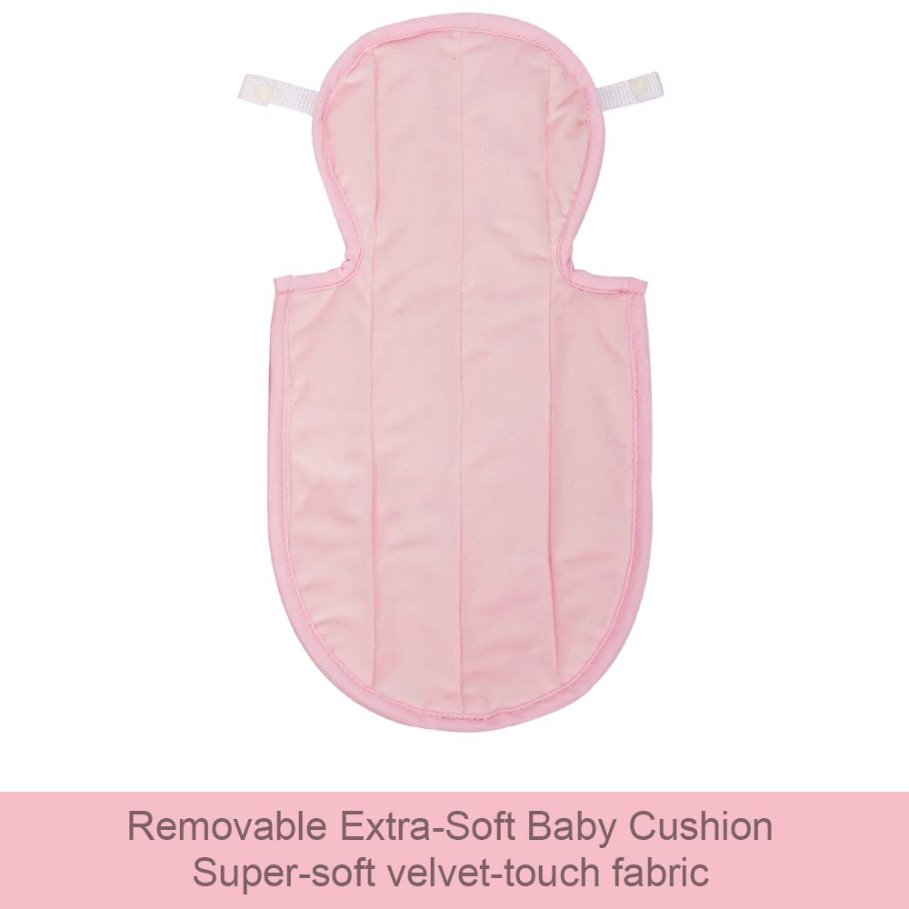 Coolbebe New 2-In-1 Babybody Supports For Baby Newborn Infants - Extra Soft Stroller Cushion Pads Car Seat Insert, Perfect For C