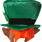 Rasta Imposta Leprechaun Top Hat With Ears, Green, One Size