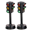 Kisangel 2pcs Traffic Signals Lamp Toy Traffic Lights with Sound Light Early Education Toy for Kindergarten Kids Toddler Baby Ki