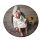 Vemonllas Fashion Cute Newborn Boy Girl Baby Costume Outfits Photography Props Bathrobe Belt Coat Sets (White)