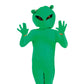 Fun Shack Green Alien Costume Kids, Kids Alien Costume For Boys, Kids Alien Halloween Costume, Alien Costume Girls, Medium