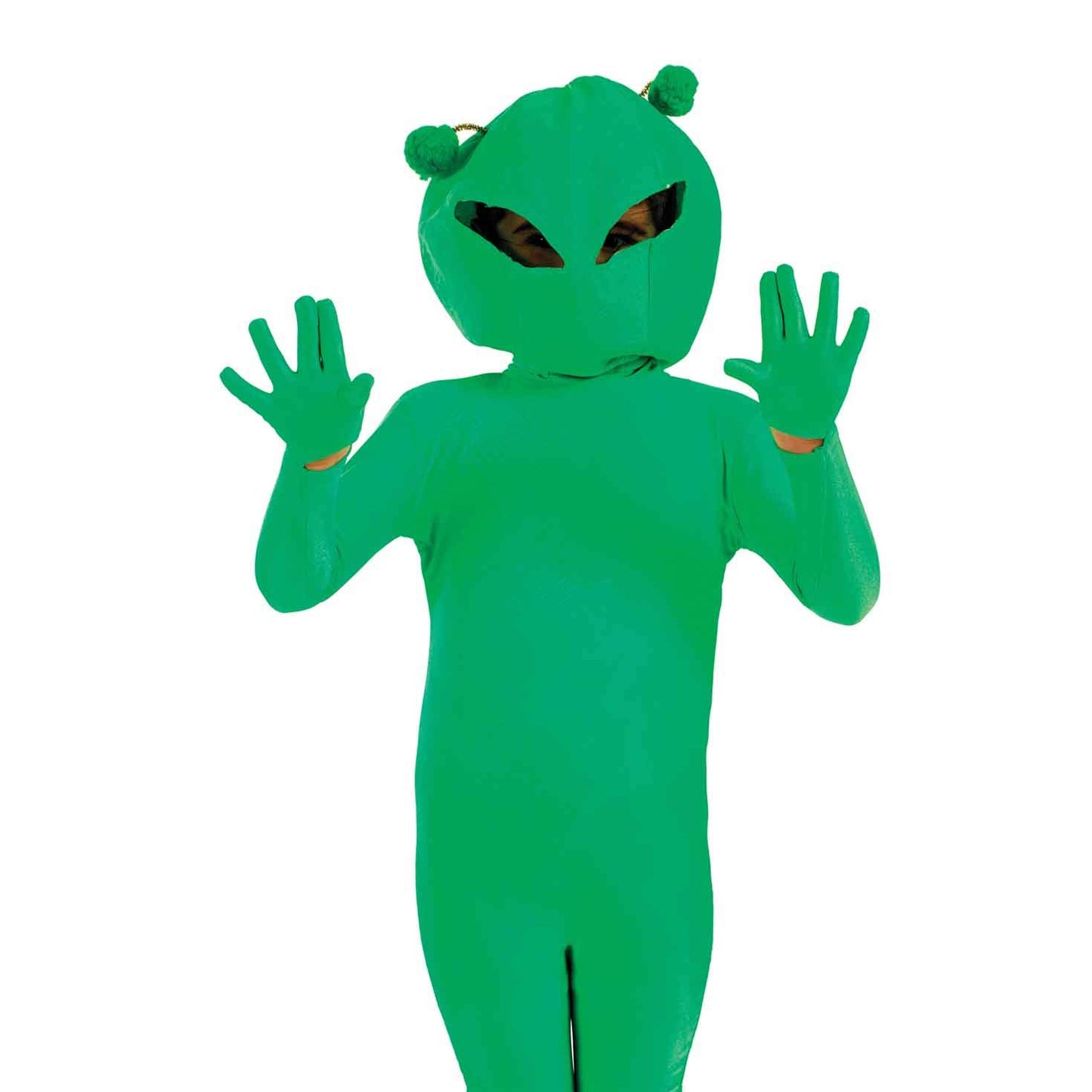 Fun Shack Green Alien Costume Kids, Kids Alien Costume For Boys, Kids Alien Halloween Costume, Alien Costume Girls, Medium