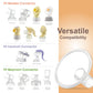 Maymom Myfit 27Mm Shields, Large; Compatible With Medela Breast Pump- Freestyle, Harmony, Maxi, Personalfit, Freestyle Flex Conn
