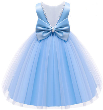 Baby Girl Party Wedding Easter Dress, Sleeveless Floor Length Tutu Tulle Dance Gown 12 Months 1St Birthday