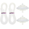 Pumpmom Backflow Protector And Tubing, Replacement Breast Pump Parts For Spectra S1 Spectra S2 Spectra 9 Plus (Not Original Spec