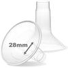 Nenesupply 28Mm Flange Compatible With Medela Breast Pump Parts Replace 28Mm Flange For Medela Accessories Compatible With Pump